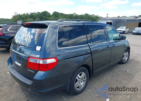 2005 Honda Odyssey Ex-L из США, поврежденный, VIN 5FNRL38795B089609